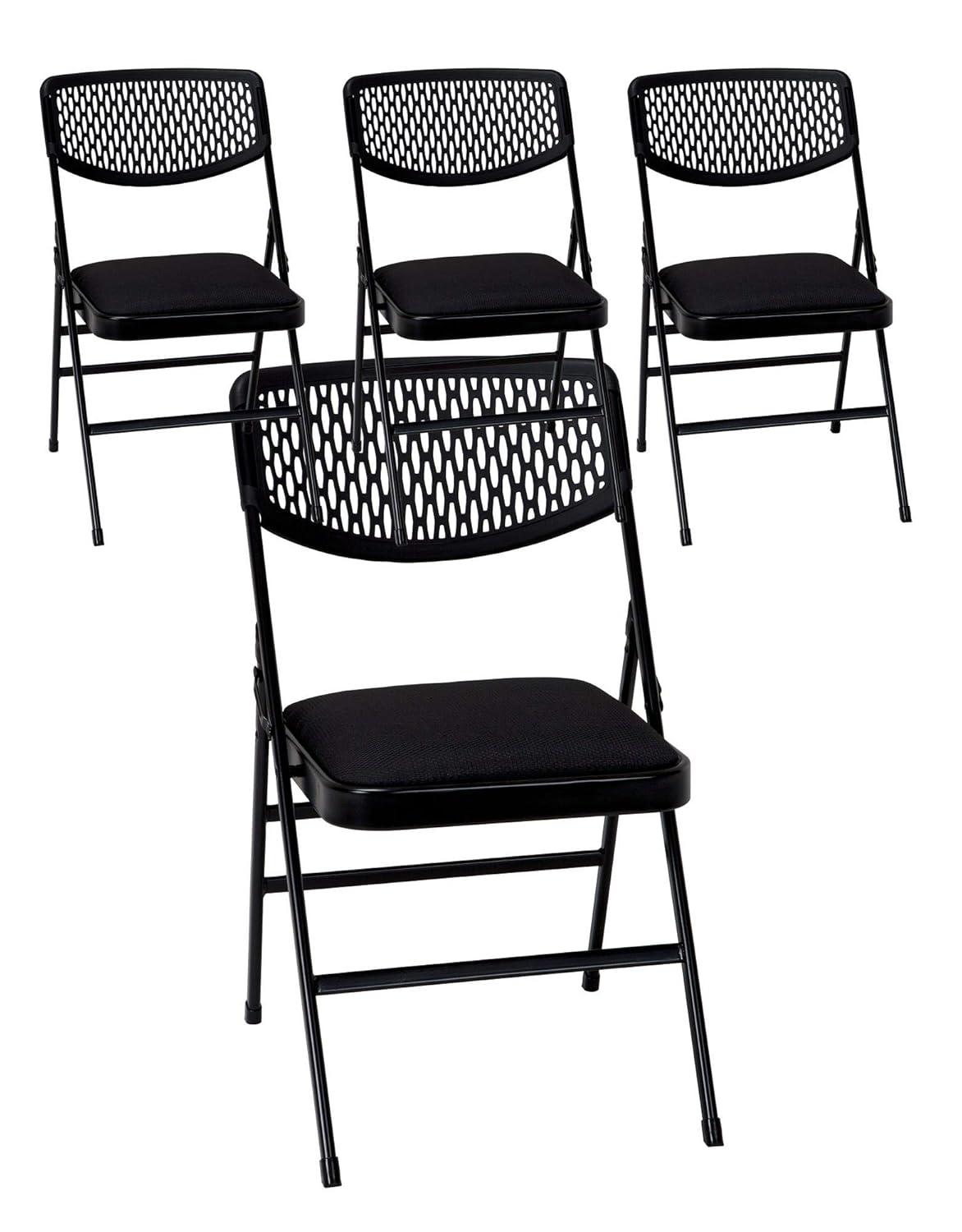COSCO Ultra Comfort Commercial XL Premium Fabric Padded Folding Chair