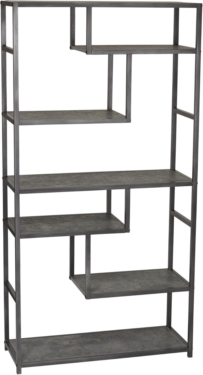 Household Essentials 65" Jamestown Tall 6 Shelf Bookshelf