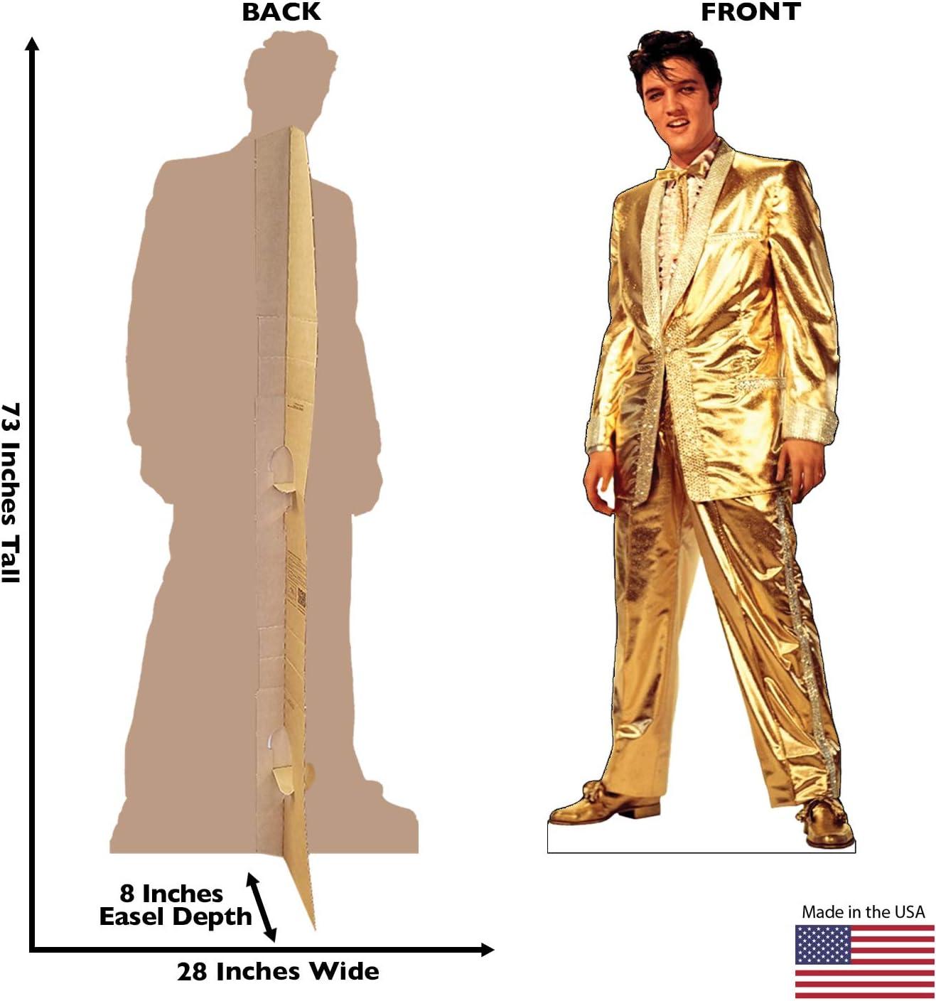 Gold Suit Life Size Cardboard Cutout Standup