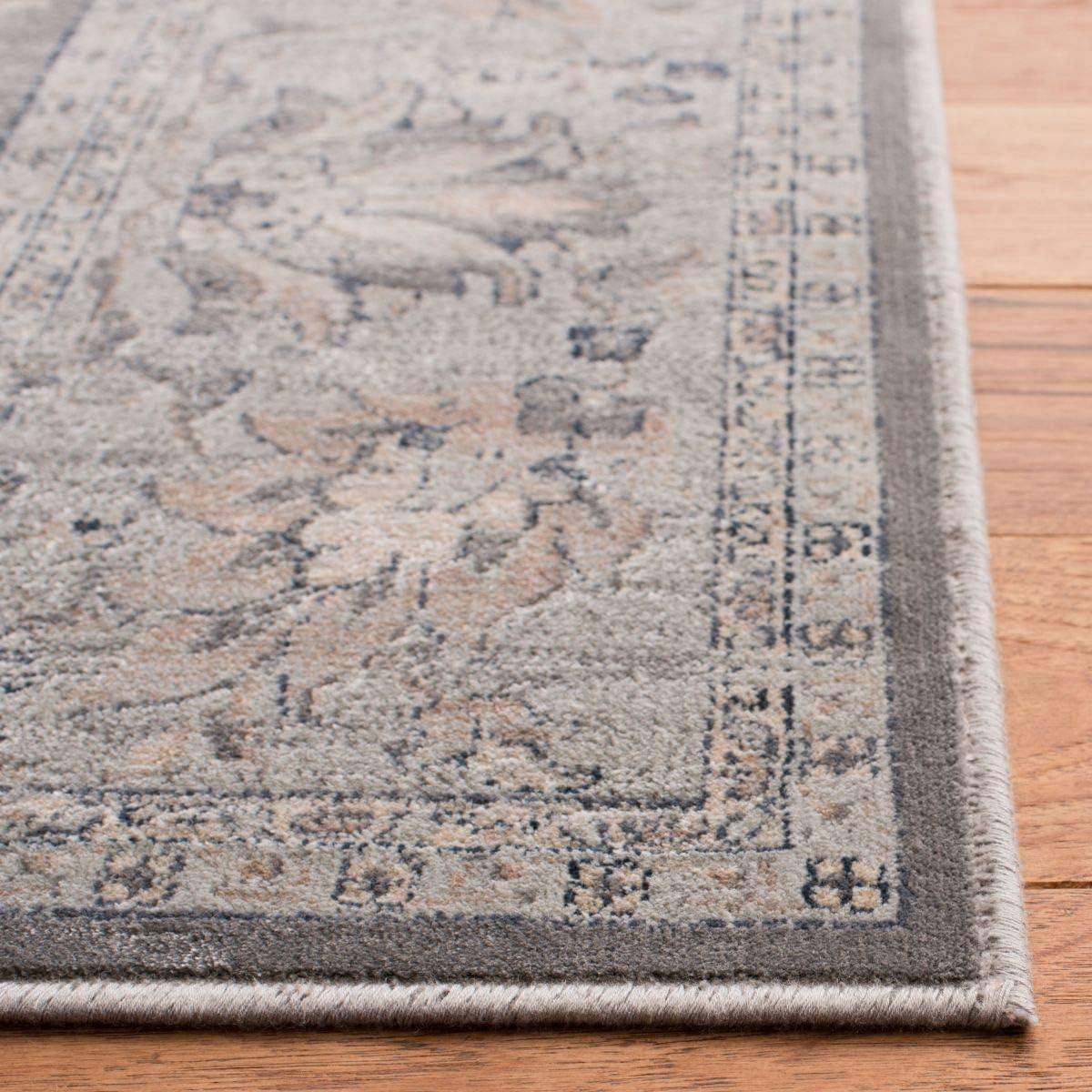 SAFAVIEH Vintage Hiren Oriental Area Rug, Grey/Beige, 8' x 10'