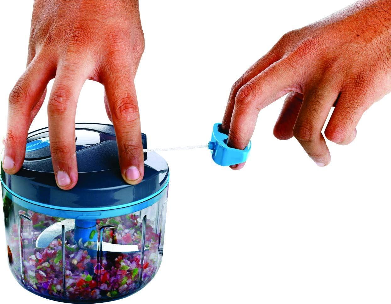 Signora Ware Manual Food Chopper & Processor for Vegetables & Fruits, 24 Oz