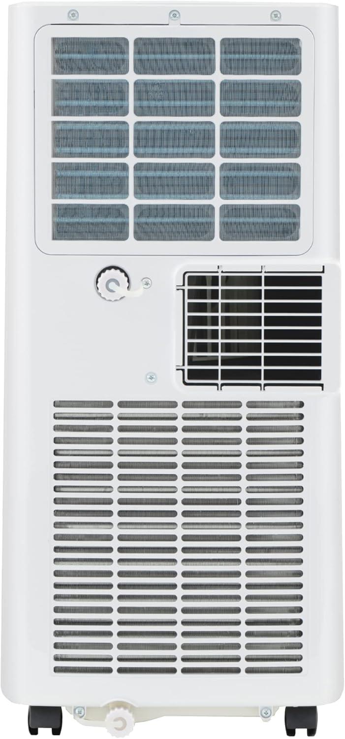 White 5,100 BTU Portable Air Conditioner with Remote and Dehumidifier