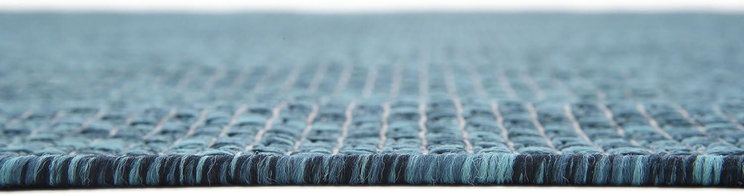 Unique Loom Outdoor Solid Solid Woven Area Rug