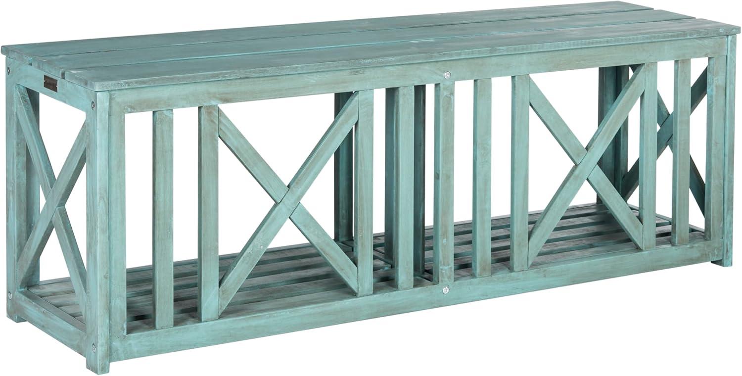 Branco Bench - Outdoor - FOX6706 - Natural - Safavieh