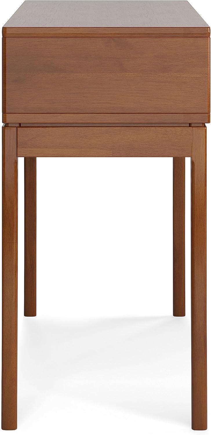 Harper SOLID HARDWOOD 54 inch Wide Modern Console Sofa Table in Teak Brown