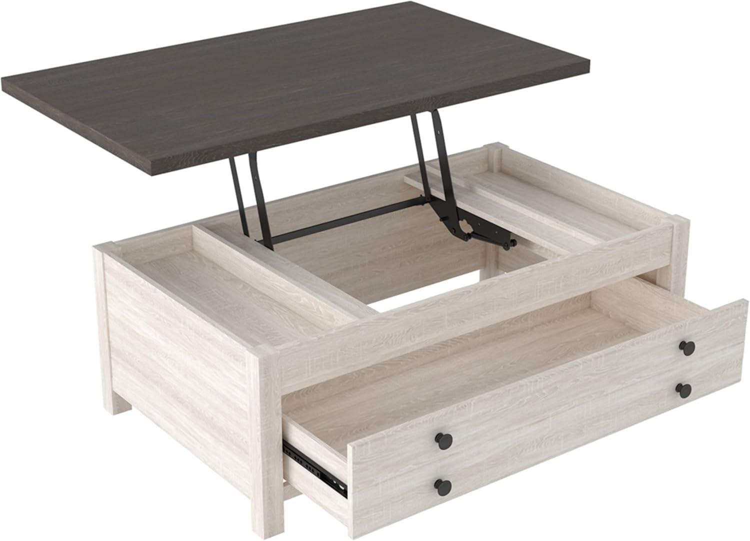 Dorrinson Rectangle Coffee Table with Lift Top & Storage - Signature Design by Ashley