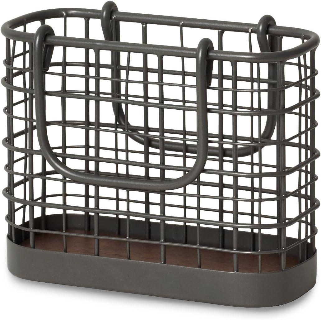 Spectrum Diversified Vintage Napkin Holder, Industrial Gray