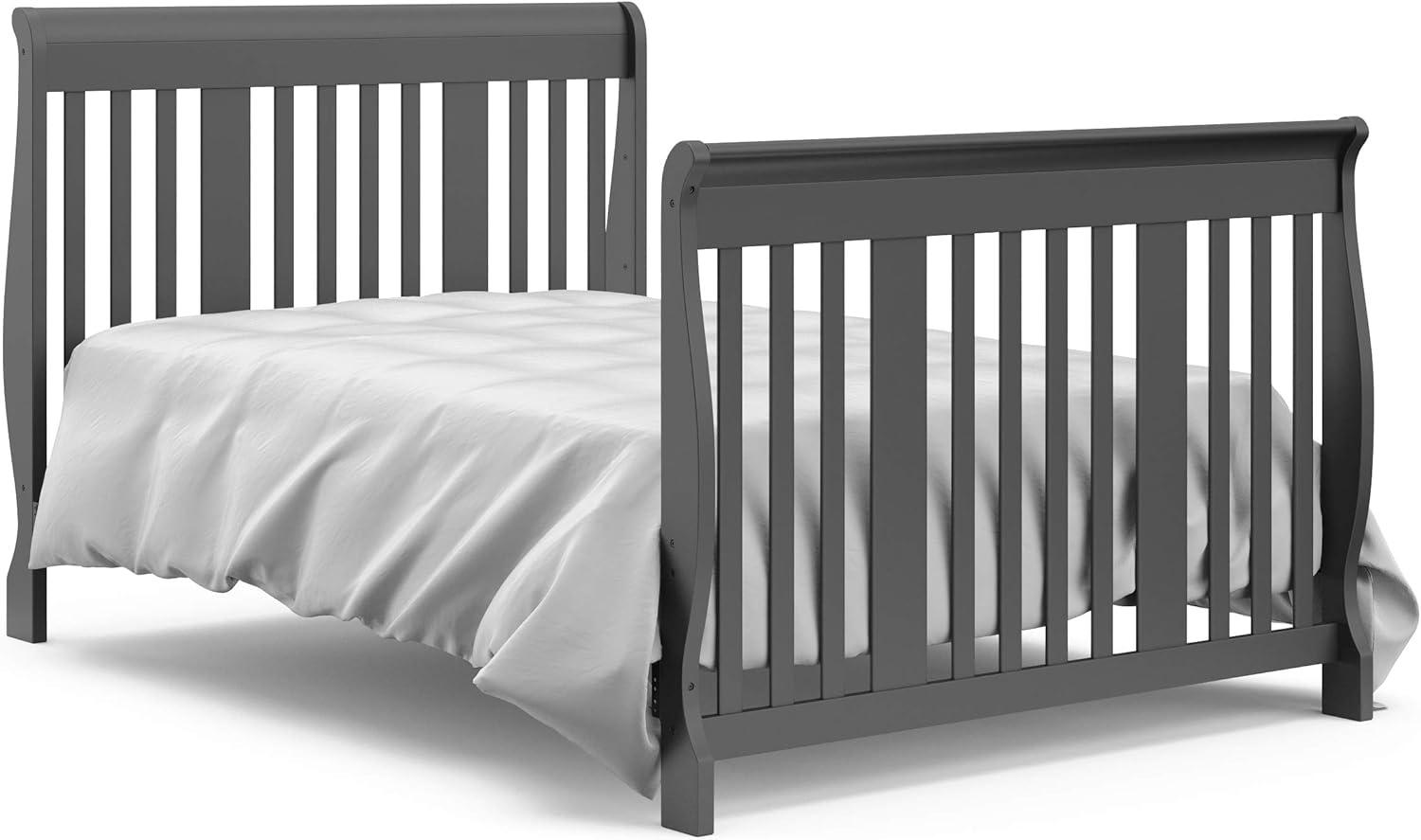 Storkcraft Portofino 5-in-1 Convertible Crib and Changer