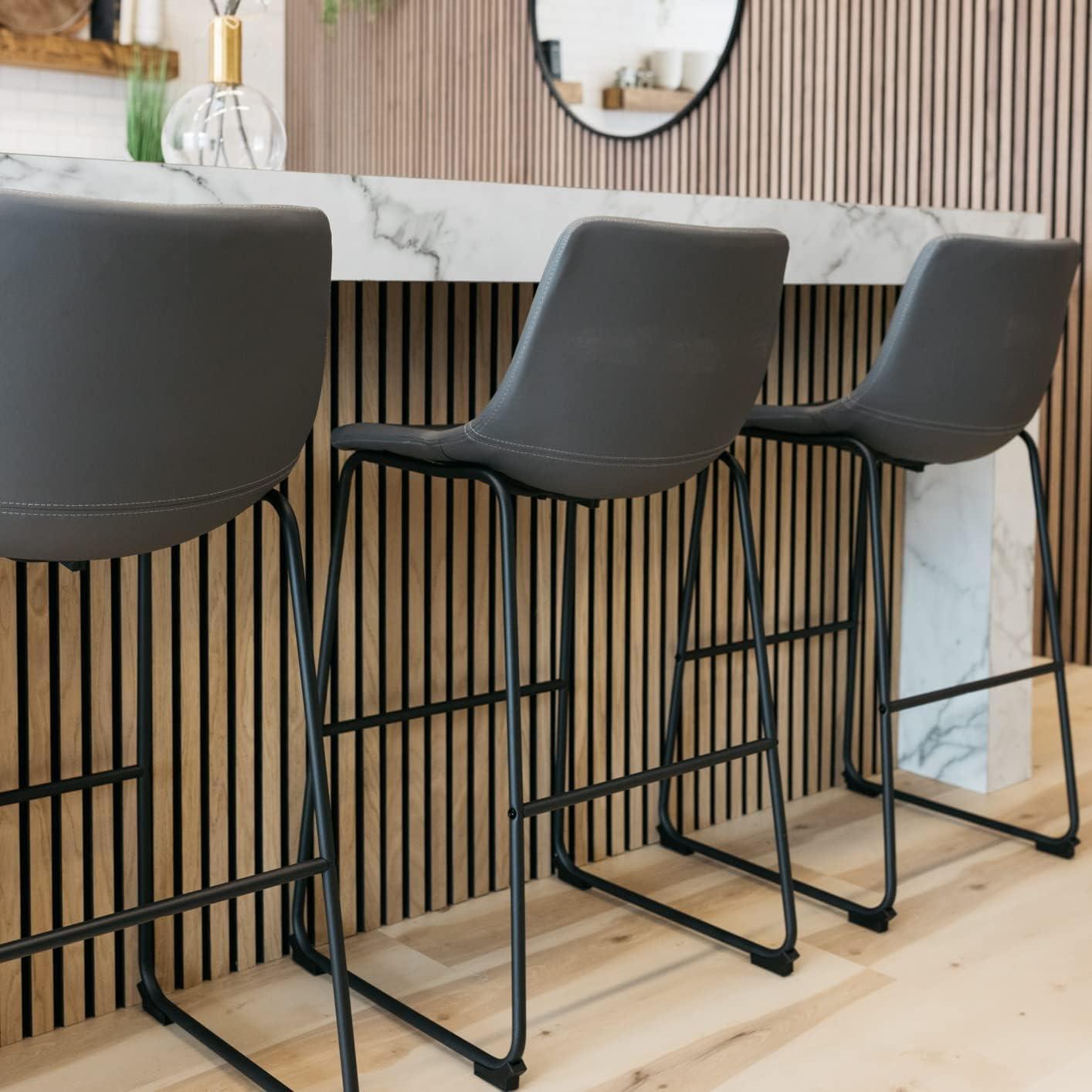 Centiar Pub Height Barstool Gray - Signature Design by Ashley