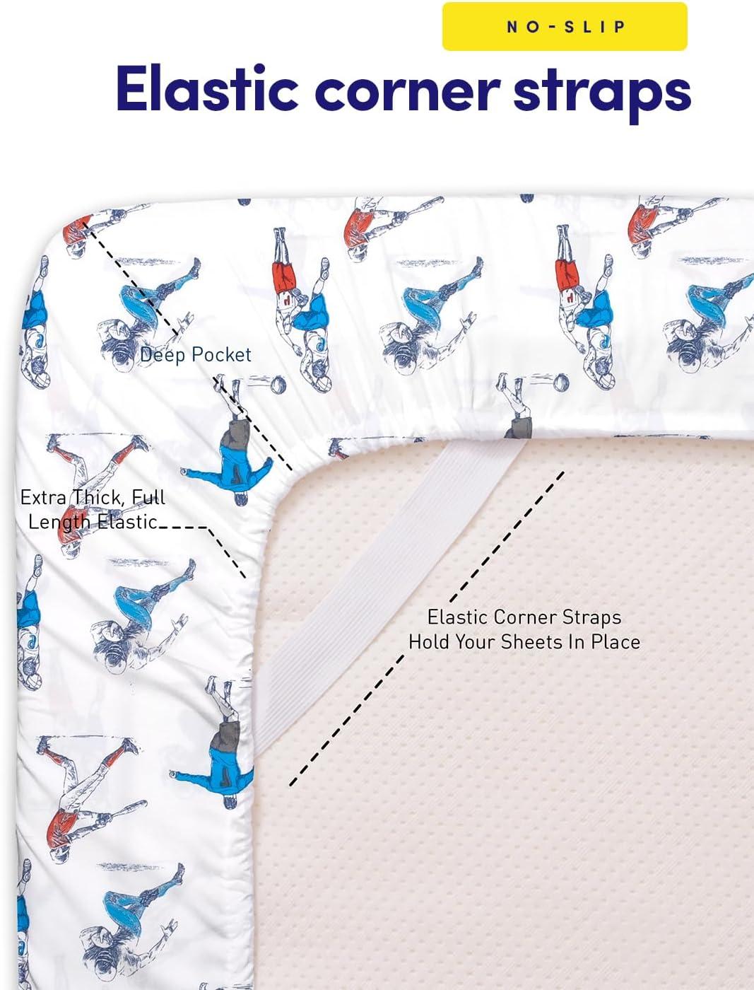 Sweet Home Collection Kids Printed Classic Microfiber Sheets