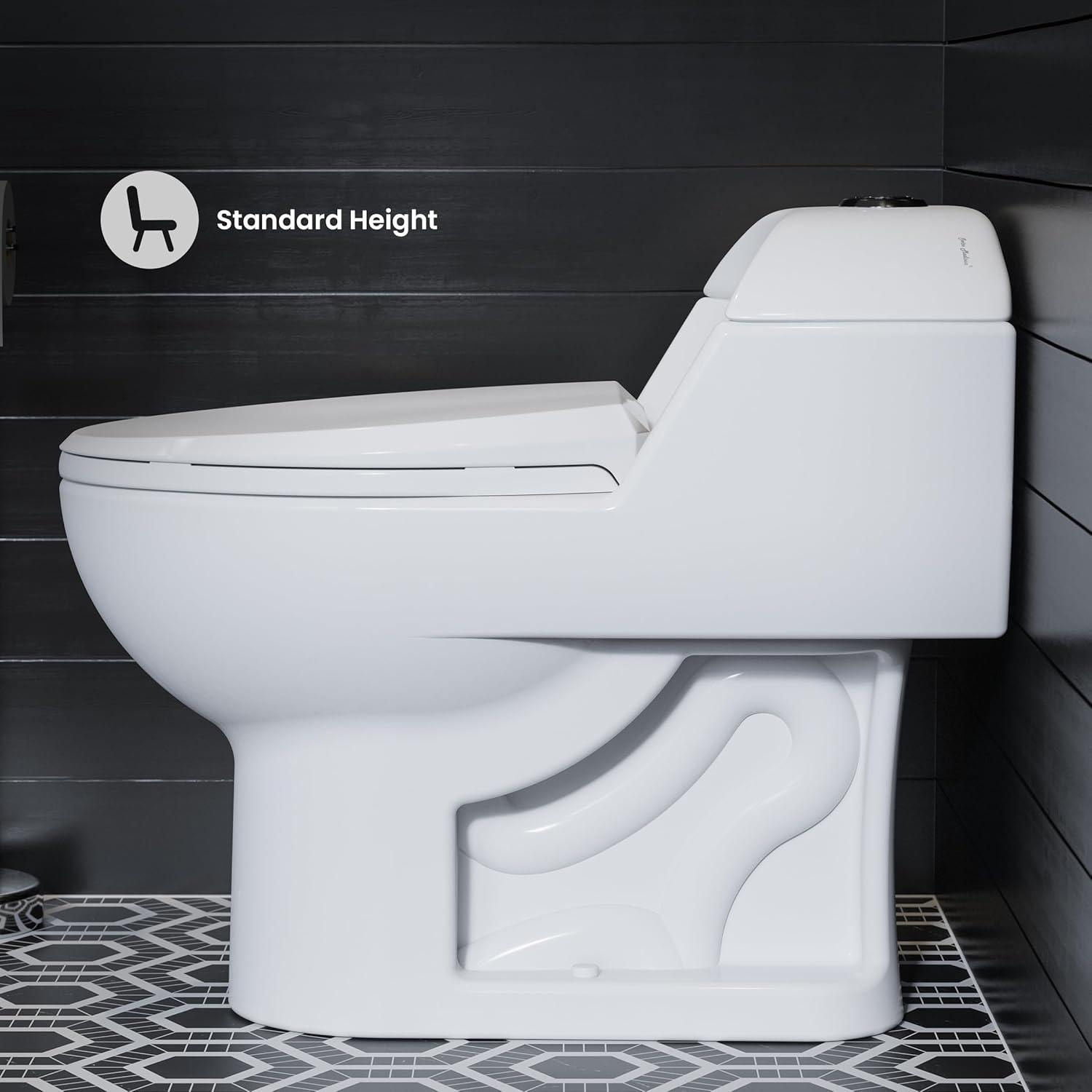 Château One Piece Elongated Toilet Dual Flush, 1.1/1.6 gpf