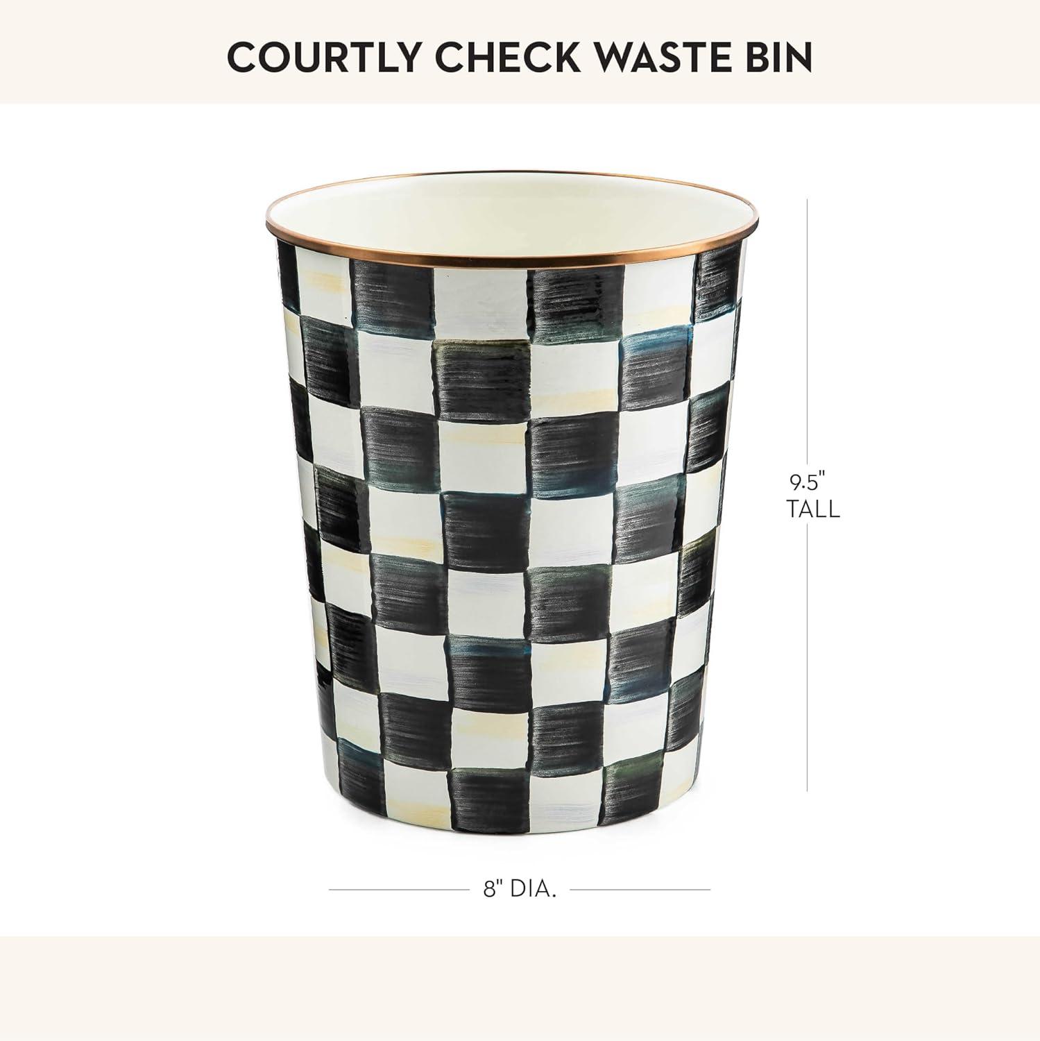 Courtly Check® Waste Bin