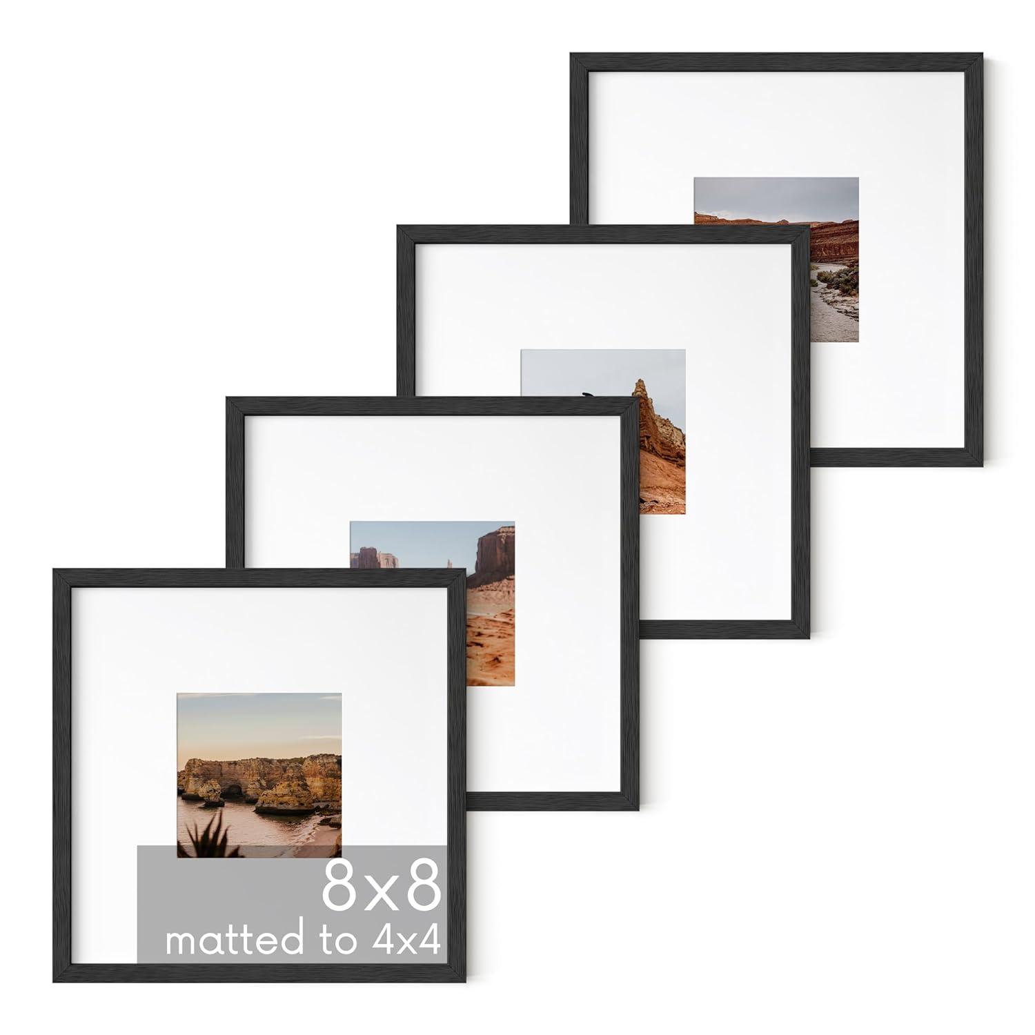 Haus and Hues Wood Picture Frame - Set of 4 (Set of 4)
