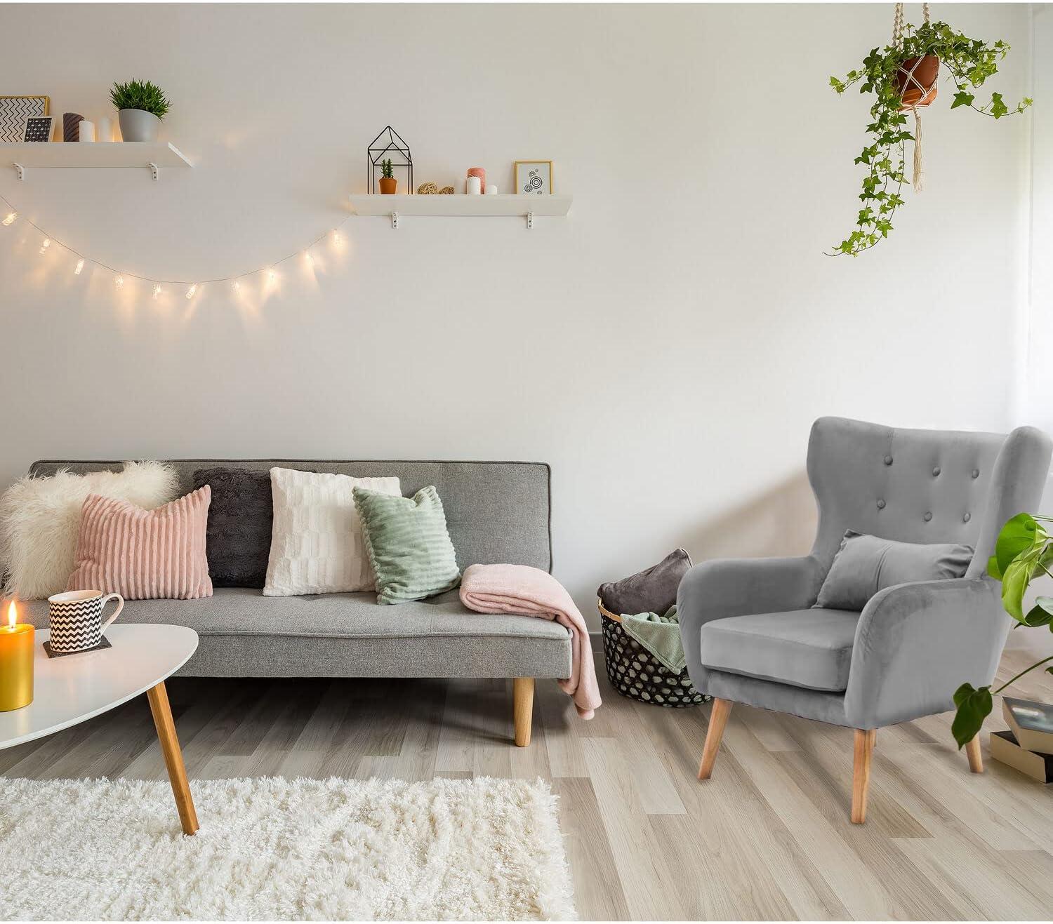 Upholstered Pouf