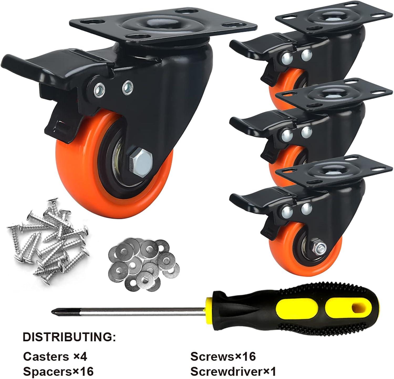 Swivel Plate Casters