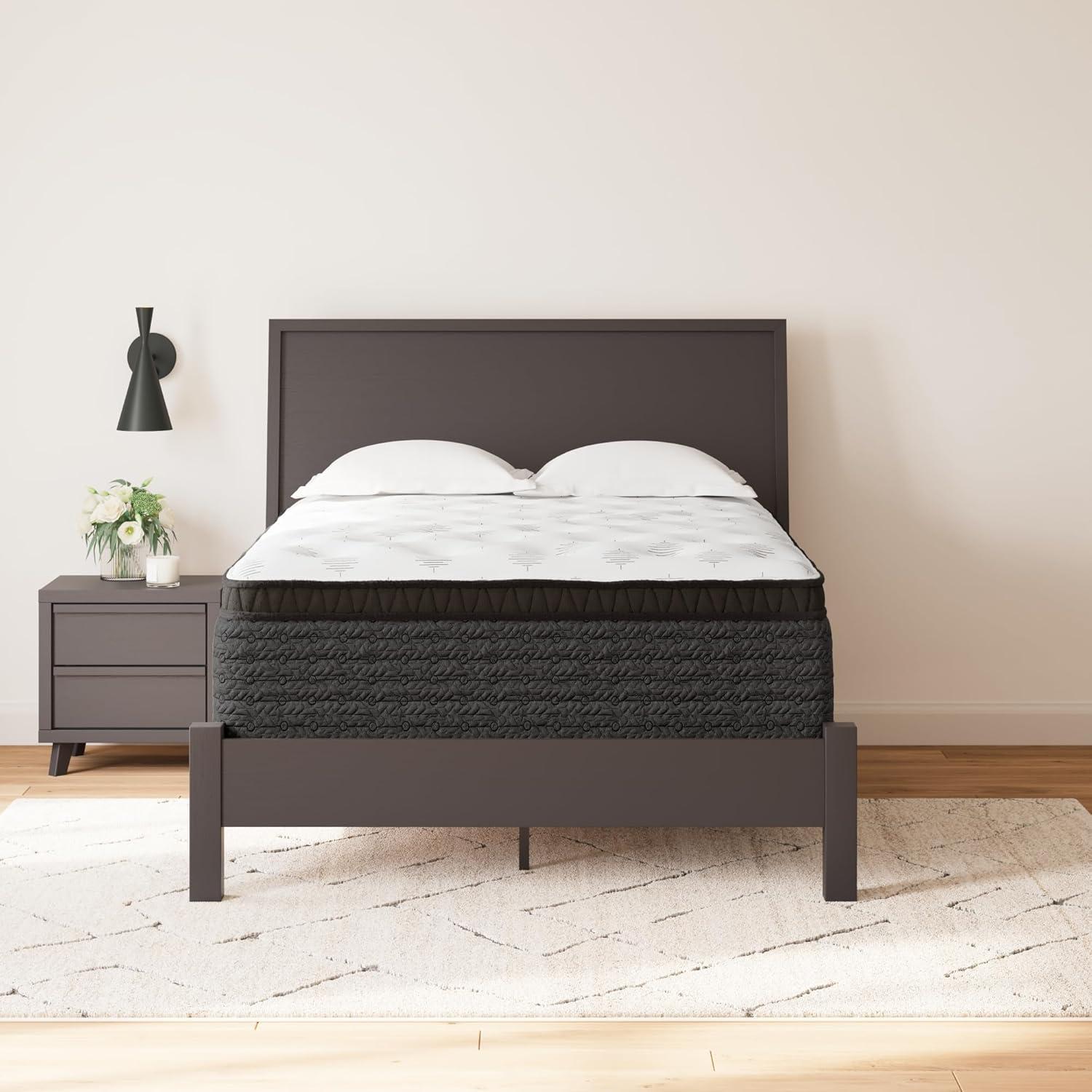 Signature Design by Ashley Ultra Luxury 16.2" Plush Hybrid Mattress