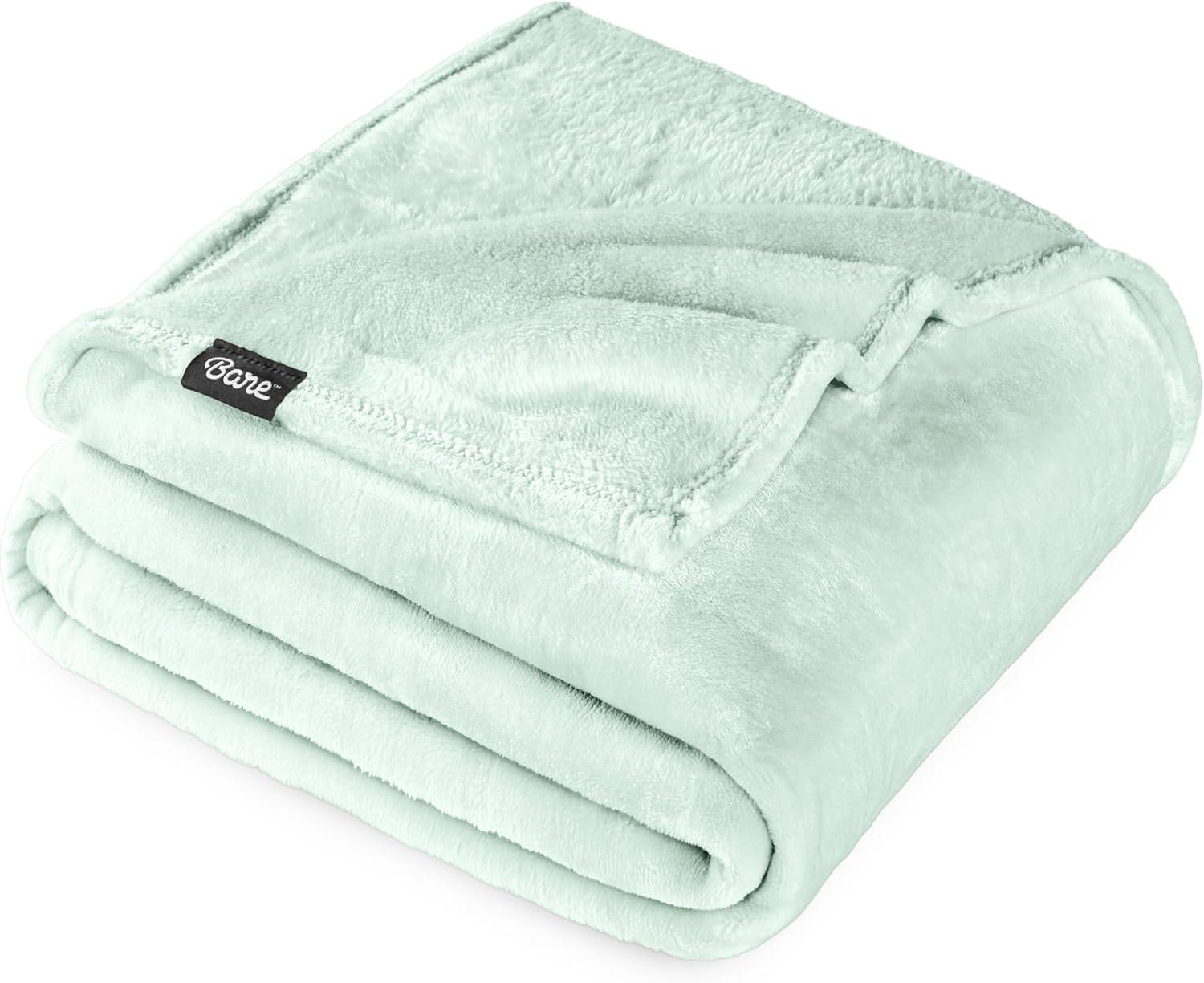 Bare Home Bare Home Microplush Fleece Blanket - Fuzzy, Warm, Bed/Throw Blanket