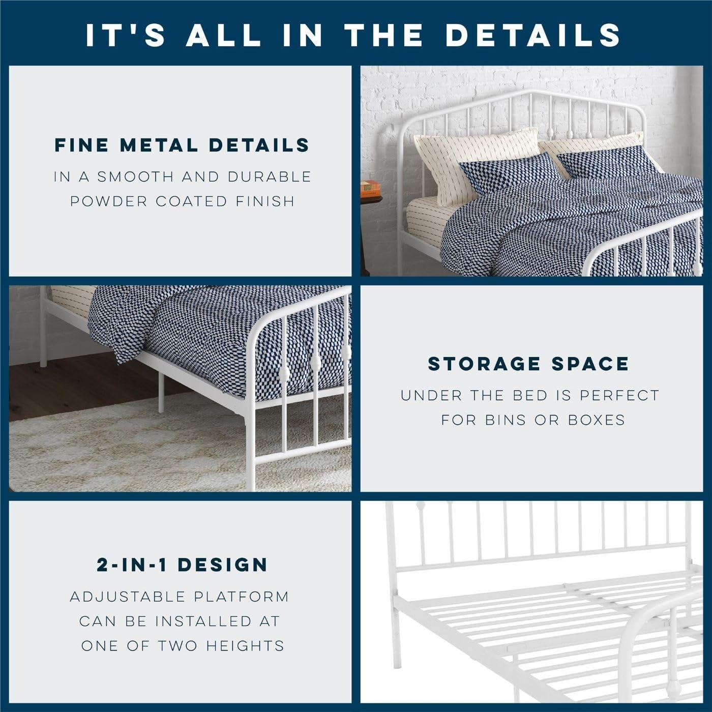 Bushwick Metal Platform Bed