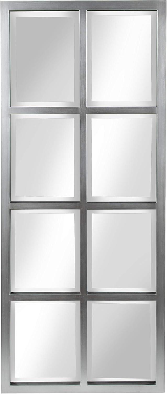 Uniek Stryker Windowpane Framed Wall Mirror