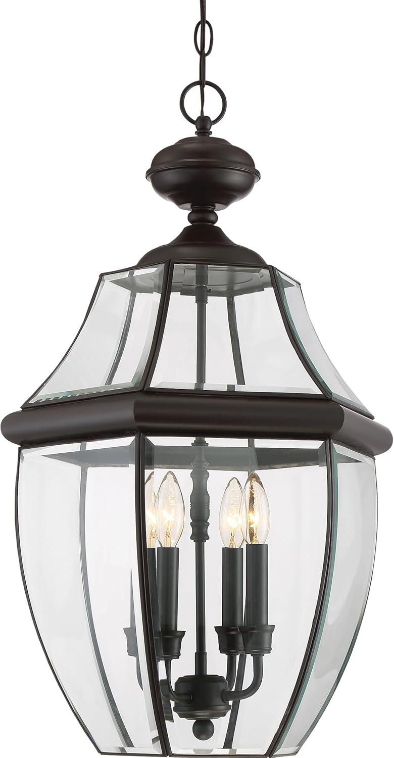 Quoizel Lighting Newbury 4 - Light Pendant in  Medici Bronze