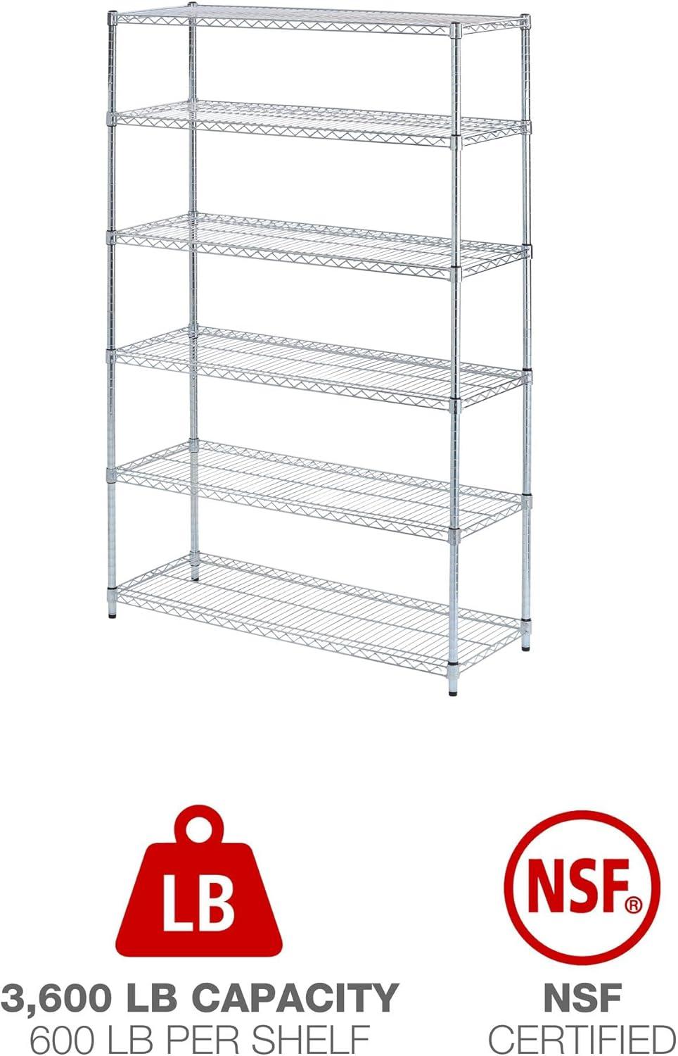 48'' W Steel Shelving Unit