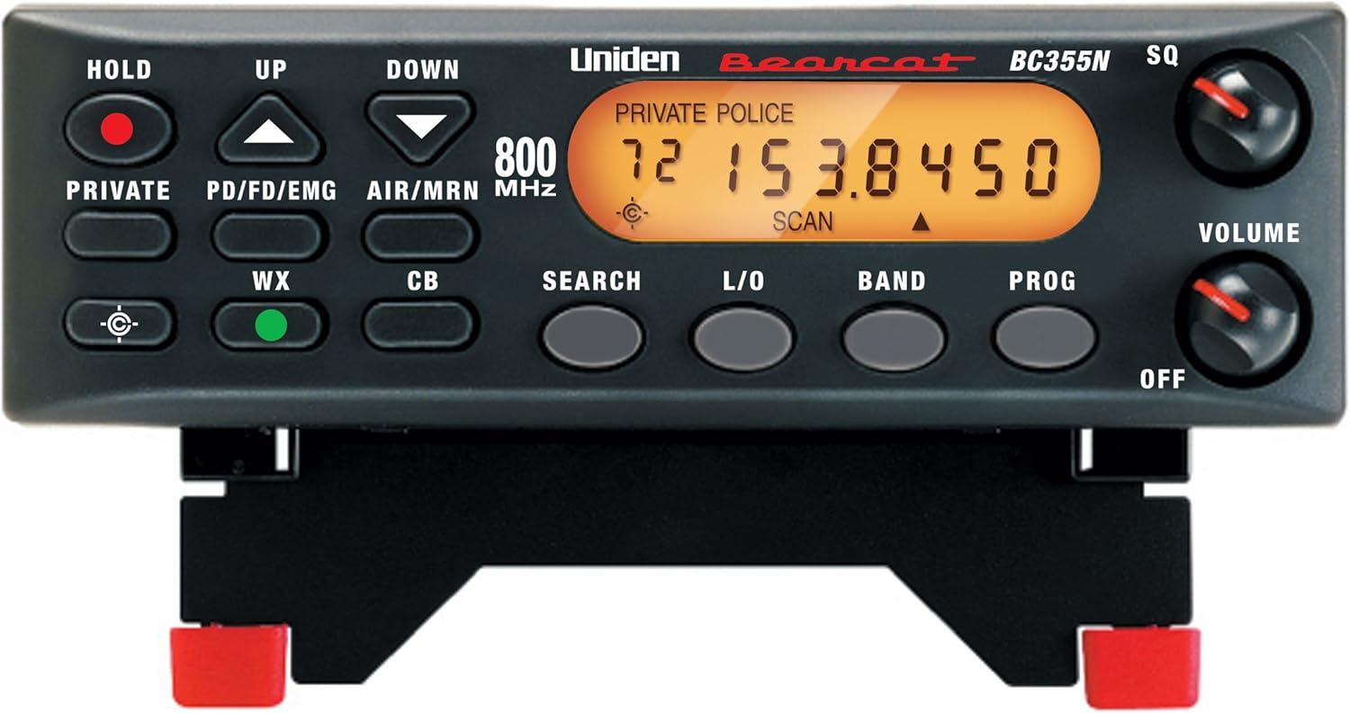 Uniden® Bearcat® Mobile/Base Scanner, BC355N in Black