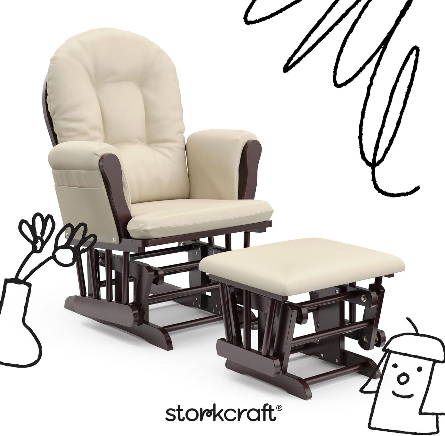 Hoop Glider with Ottoman