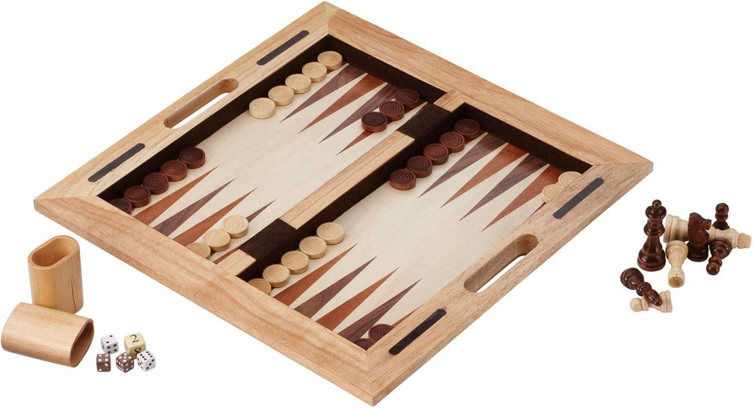 Phantoscope Classics Dutchman 3-In-1 Combo Folding Board Game Set