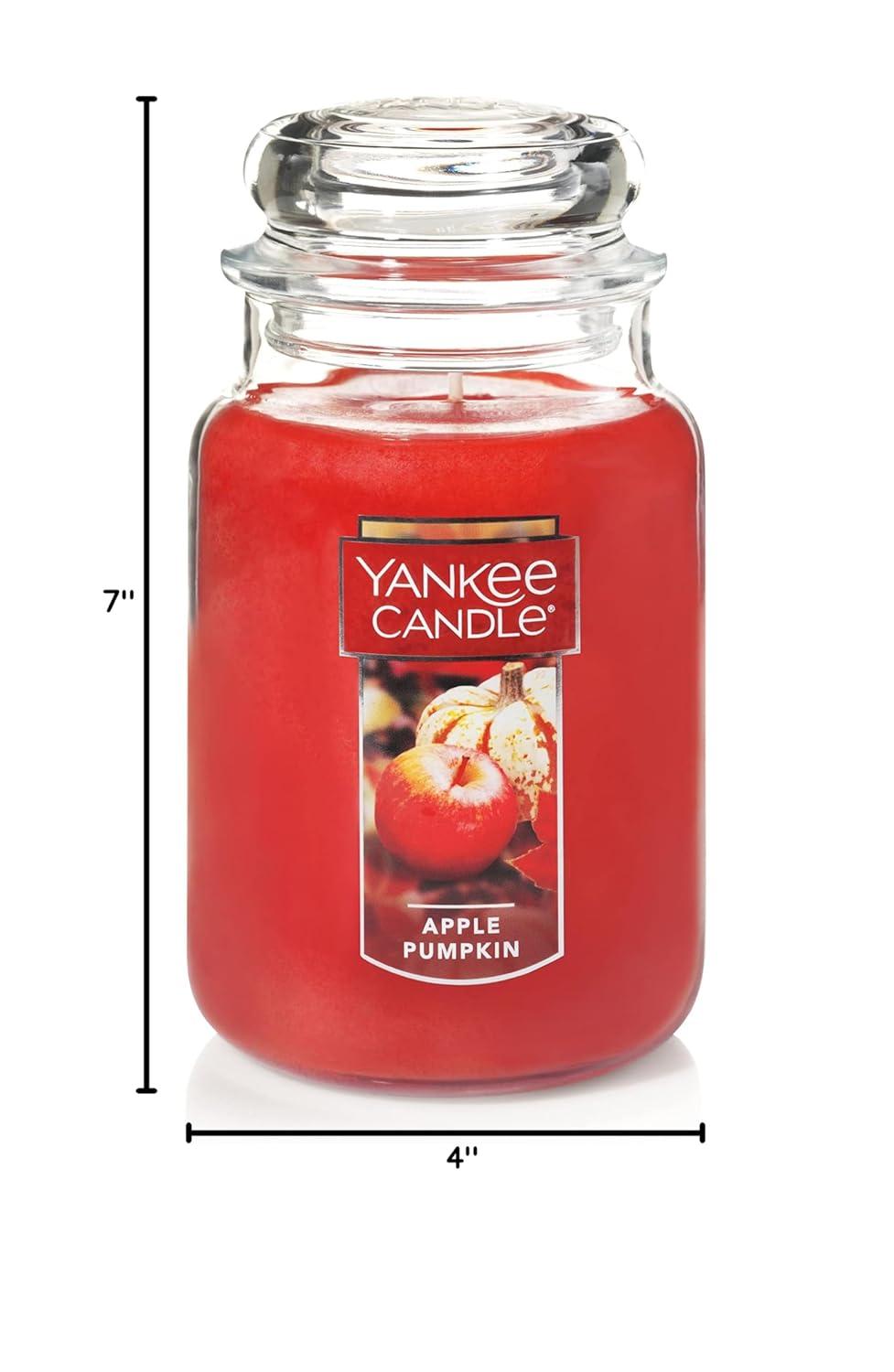Red Apple Pumpkin Scented Large Jar Candle