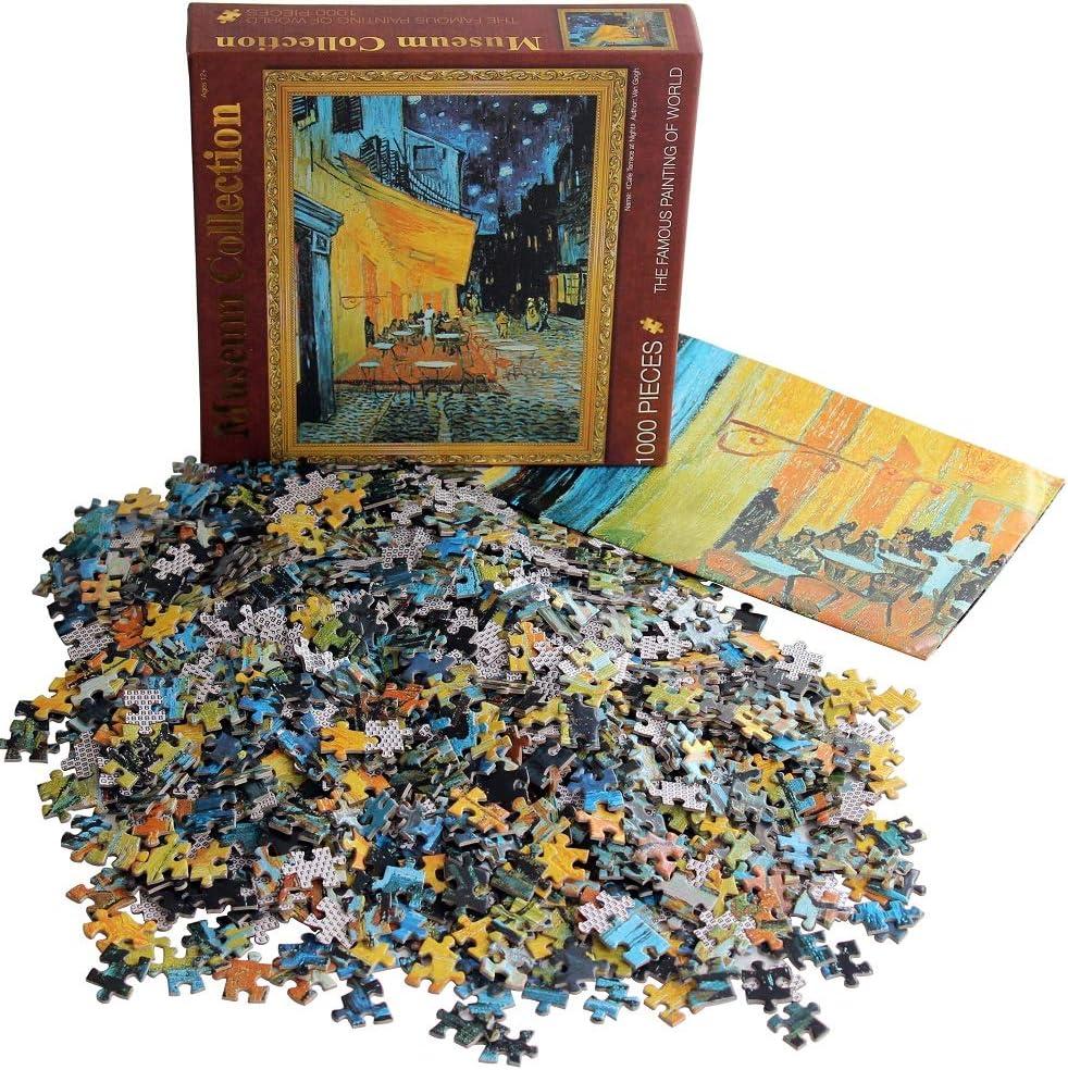 MasterPieces 1000 Piece Puzzle - Café Terrace at Night - 19.25"x26.75"