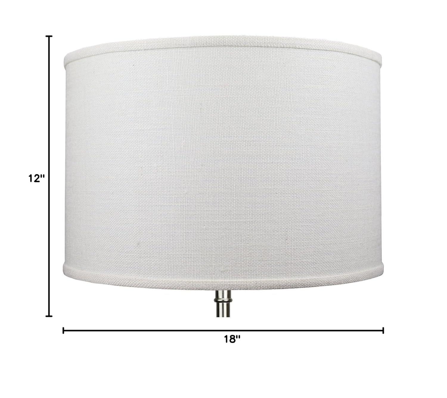 12'' H x 18'' W Linen Drum Lamp Shade