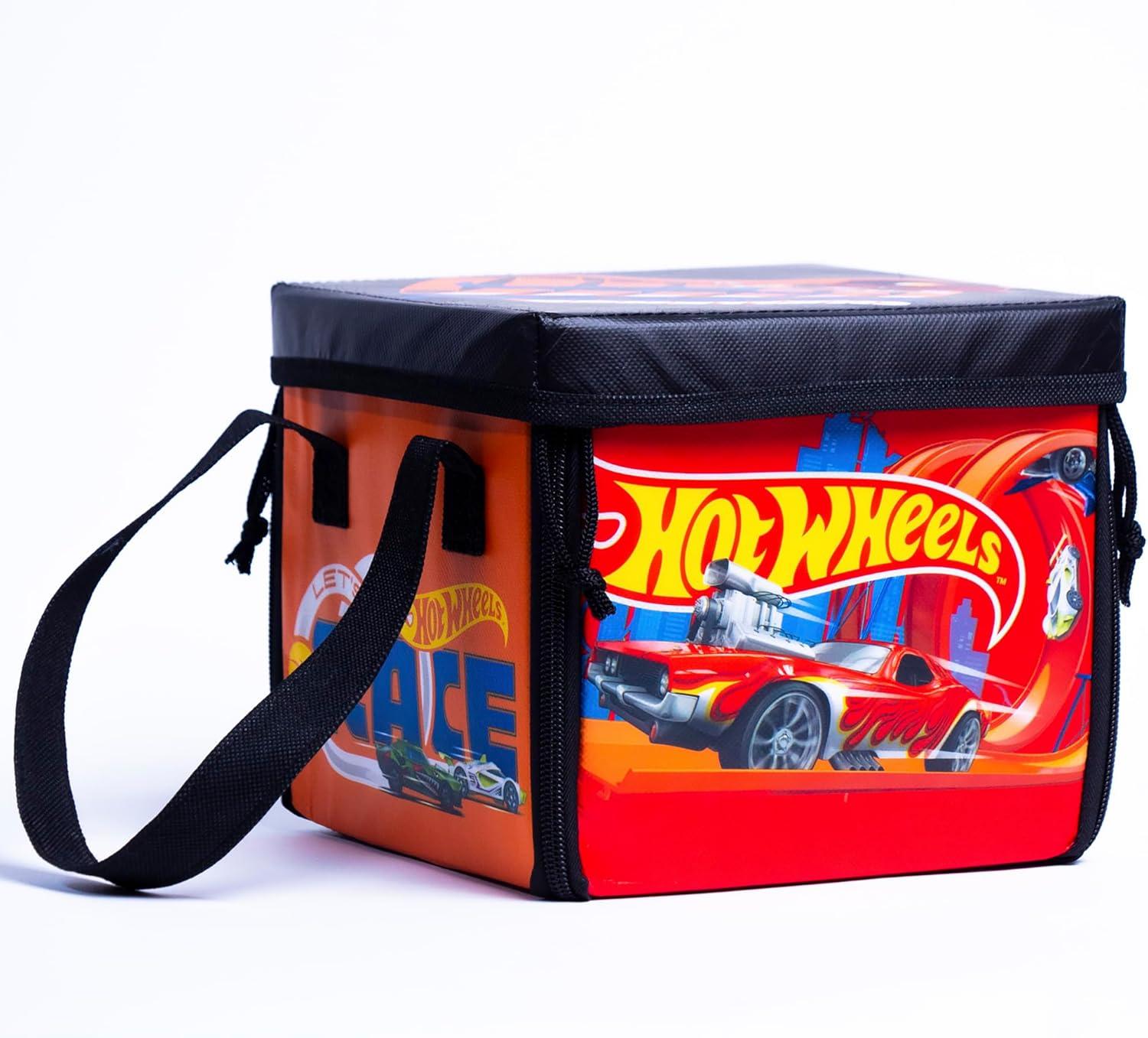 Hot Wheels ZipBin Ramp It Up! Storage Case & Racetrack Playmat/Car Ramp