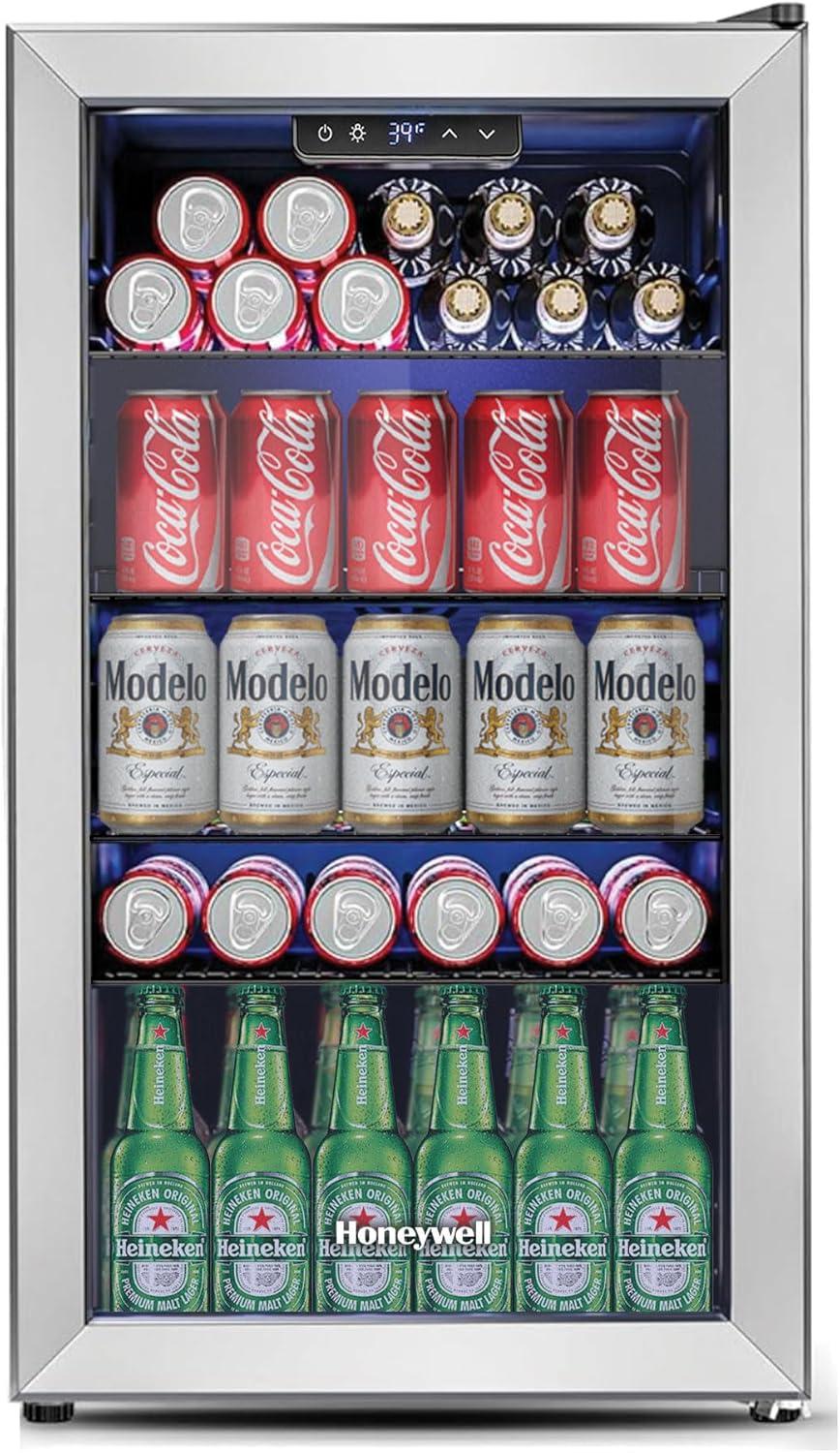 Honeywell 116 Cans (12 oz.) Freestanding Beverage Refrigerator & Reviews | Wayfair