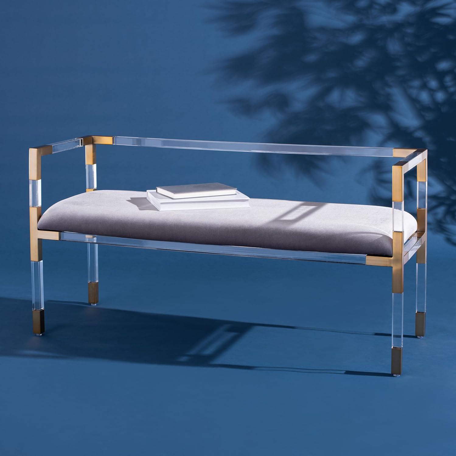 Anastasia Acrylic Bench  - Safavieh