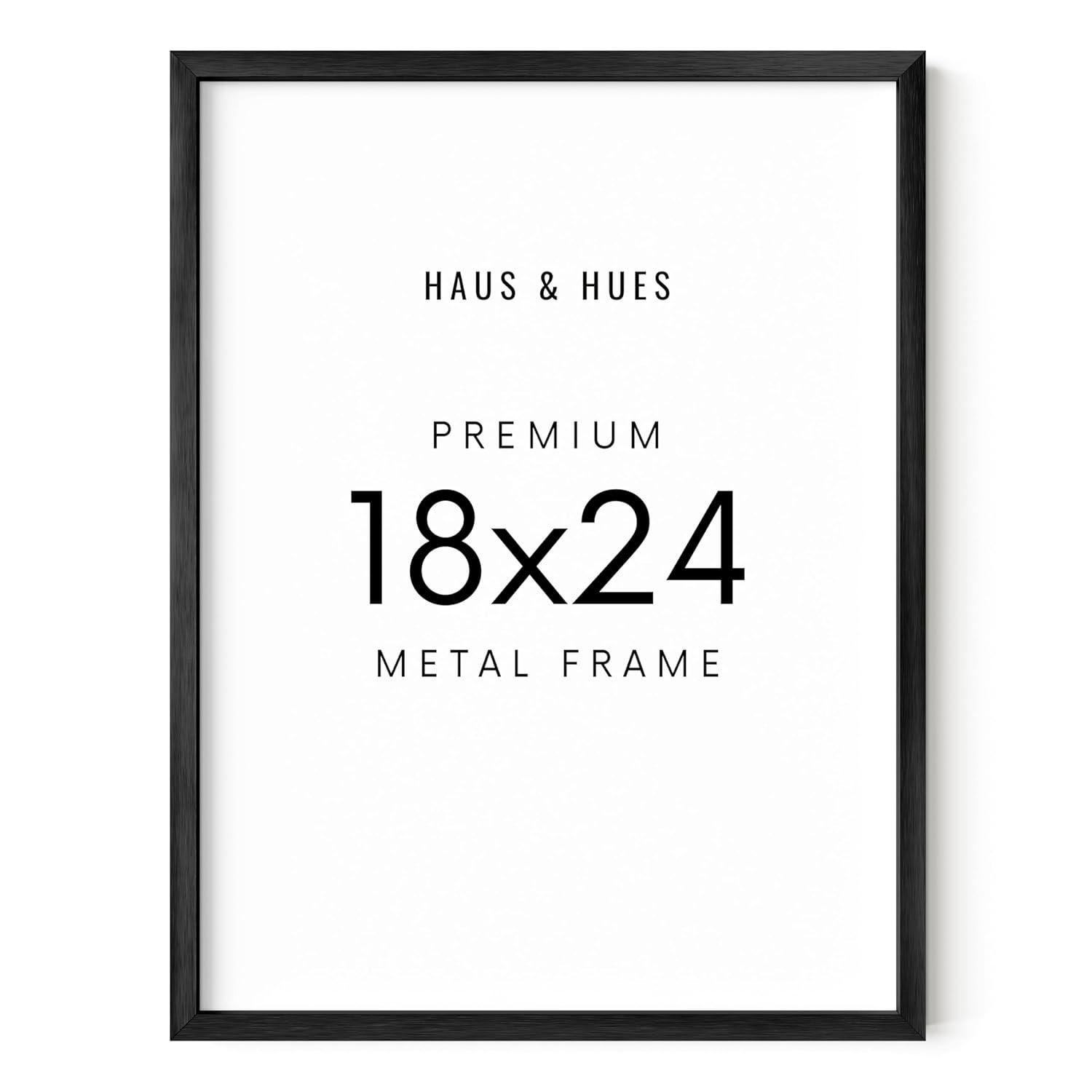 Haus and Hues Aluminum Frame (Set Of 1) Metal Picture Frame