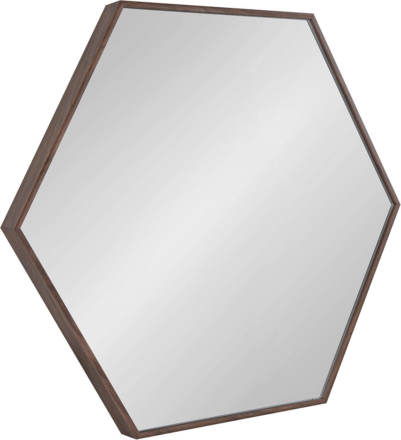 Rhodes Hexagon Wall Mirror - Kate & Laurel All Things Decor