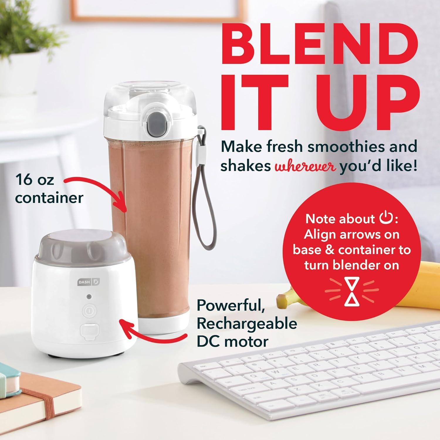 Dash Portable USB Blender White