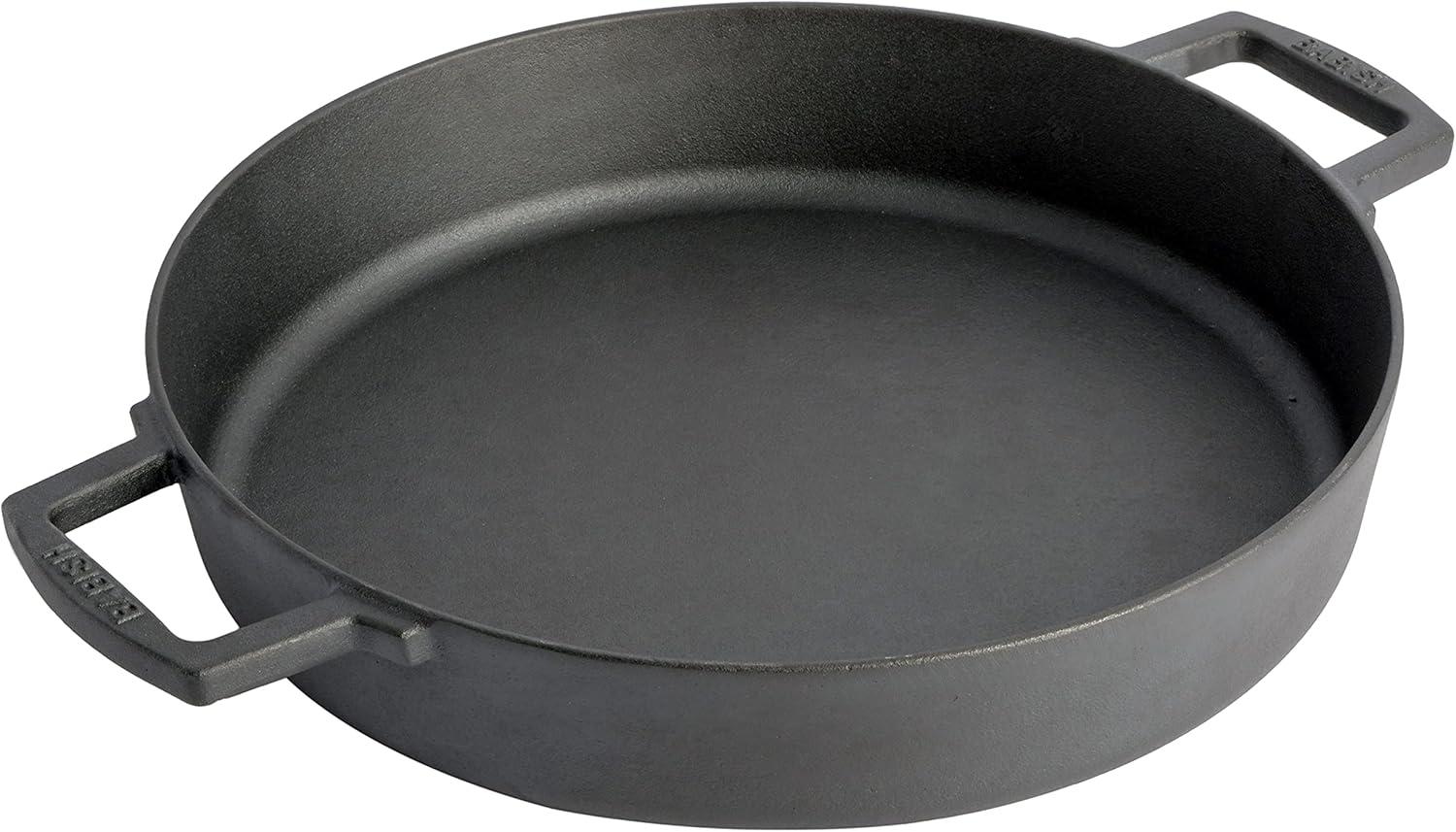 Babish 13-Inch Pre-Seasoned Cast Iron Everyday Pan