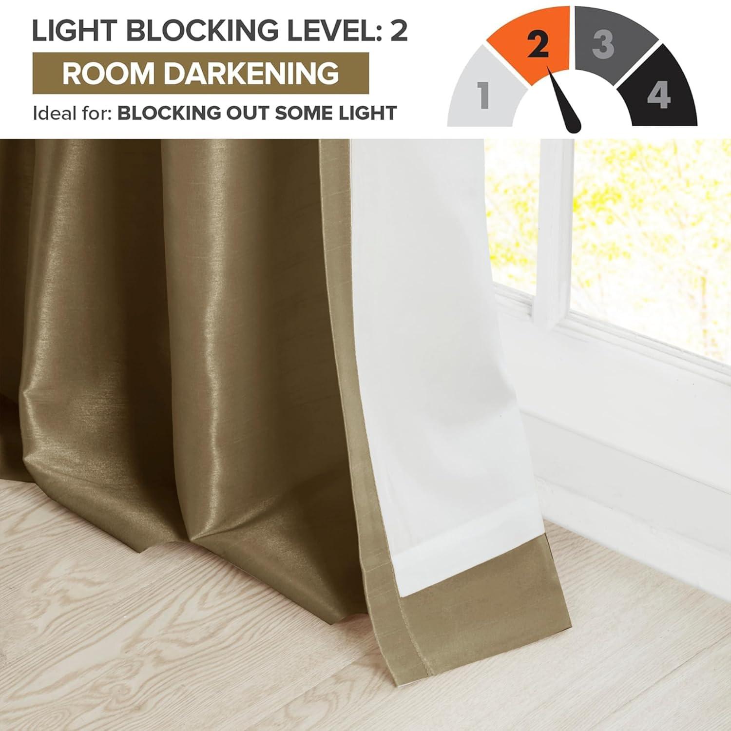 Madison Park Rivau Light-Filtering Single Curtain Panel