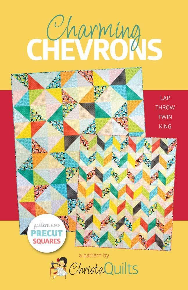 Christa Quilts Charming Chevrons Quilt Pattern, None