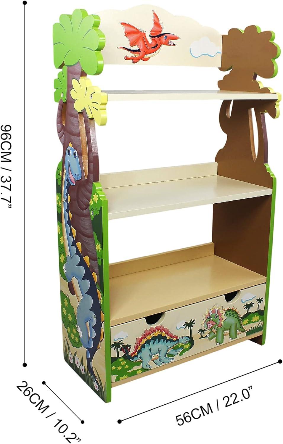 Dinosaur Kingdom 37.75'' H X 22'' W Book Display