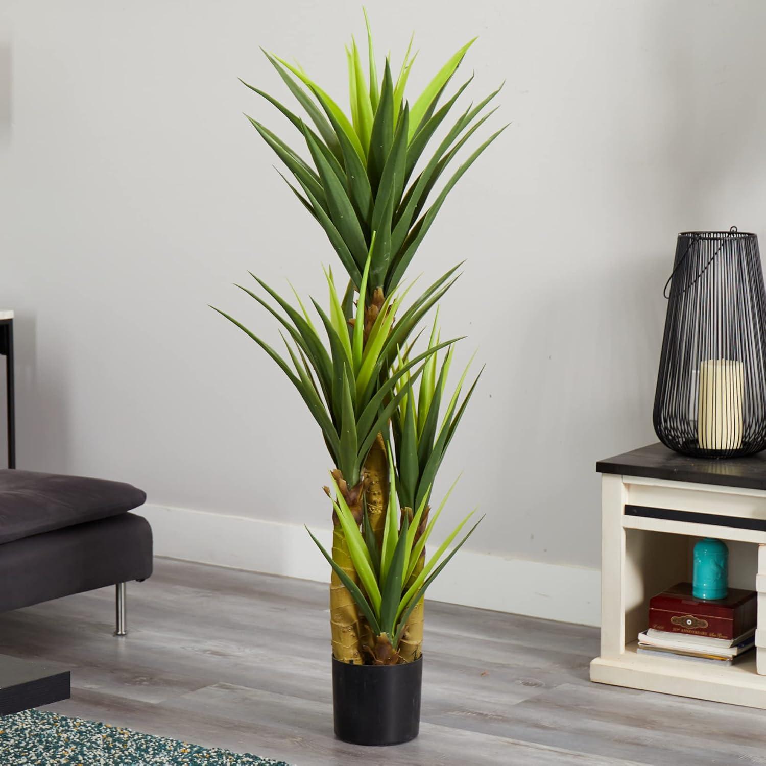 Nearly Natural 4.5’ Dracaena Plant