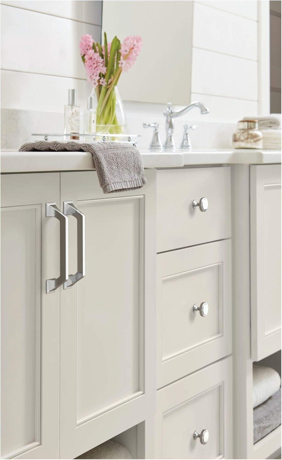 Satin Nickel 6" Brushed Cabinet Bar Pull with Mounting Hardware