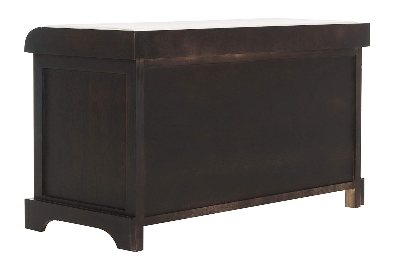 Freddy Wicker Storage Bench - AMH5736 - Brown - Safavieh