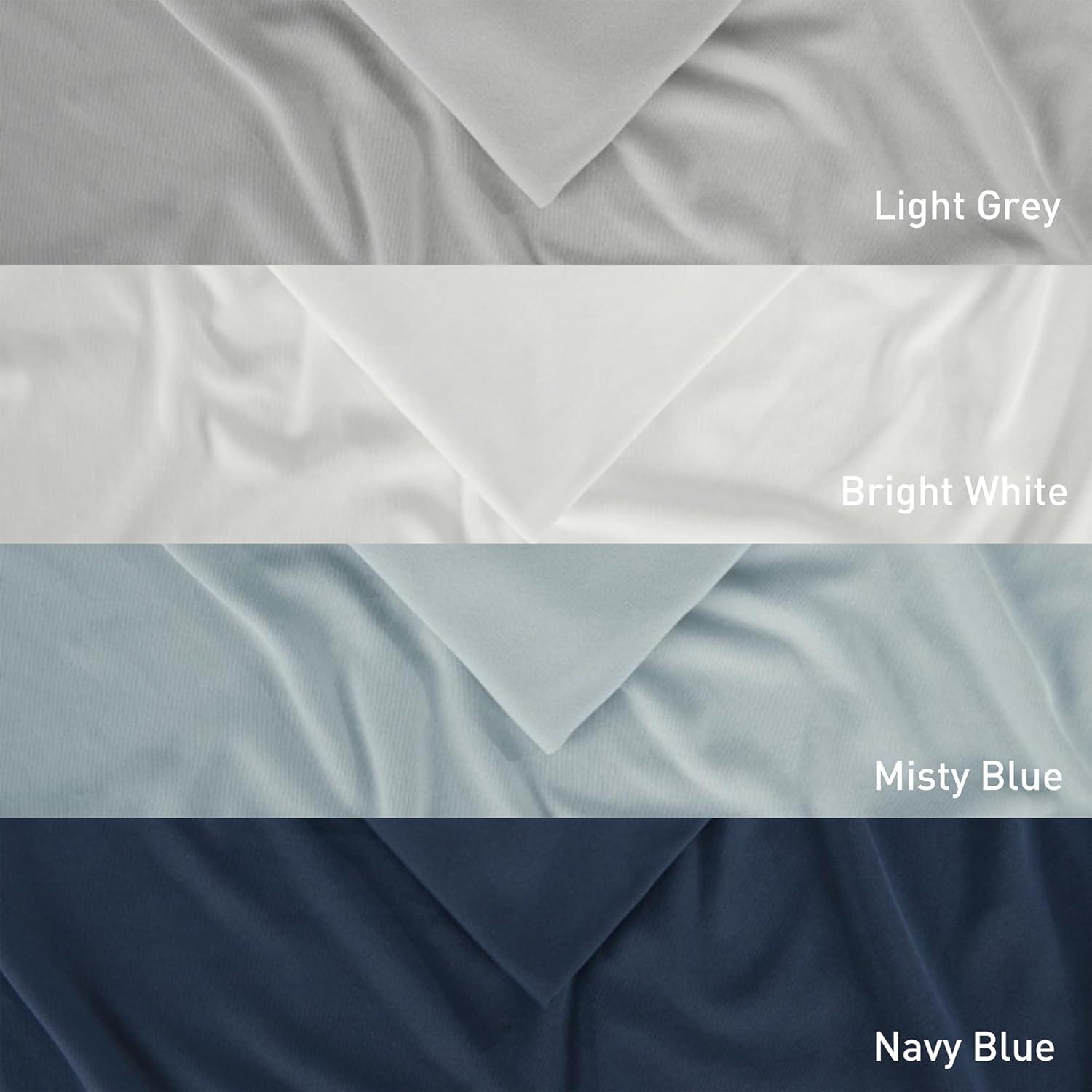 Misty Blue Ultra-Soft Cooling Queen Sheet Set
