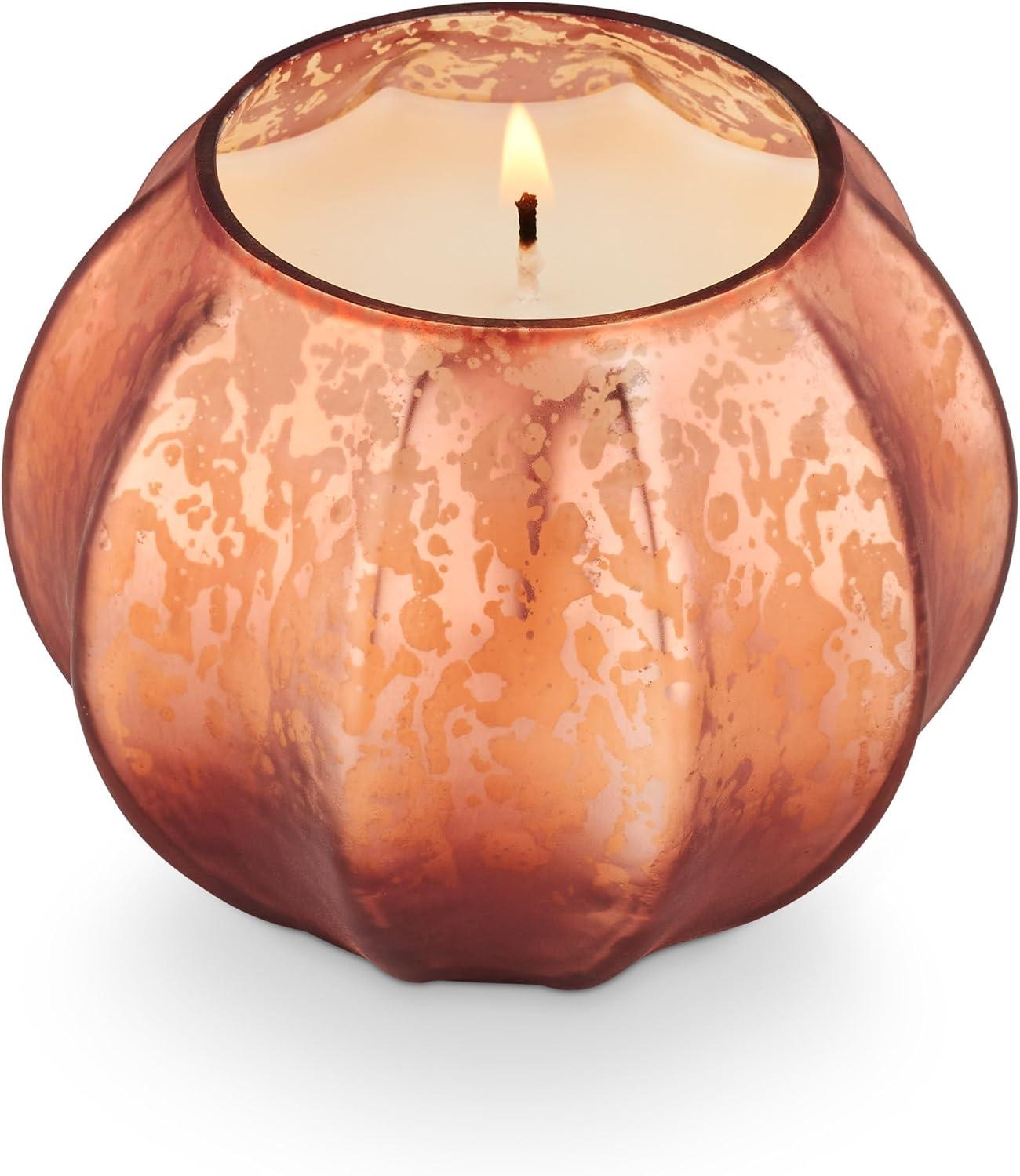 Cardamom Pomander Frosted Glass Fall Scented Candle
