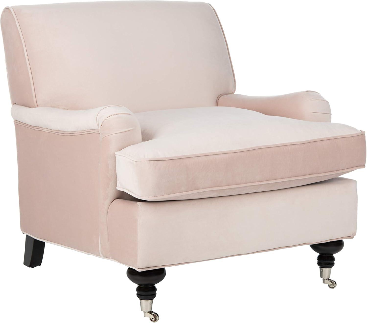 Chloe Club Chair - Blush - Safavieh.