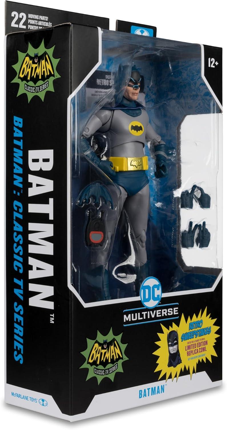 Classic TV Series Batman 7" Gray and Blue Action Figure