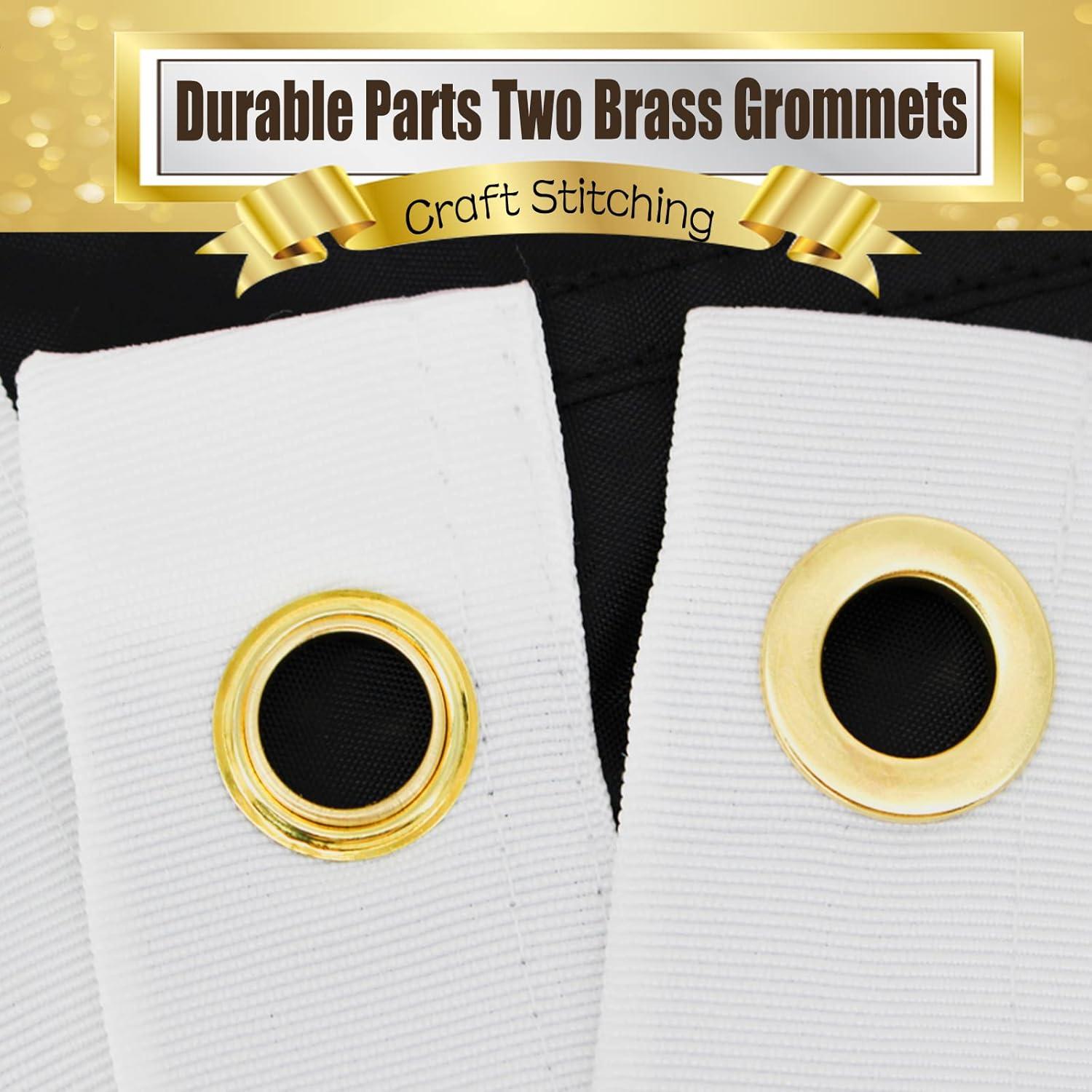 Thin Blue Line American Flags for Outside 3x5 US USA Police Flag Outdoor Vivid Color Fade Resistant Double Stitched Blue Line flag with Brass Grommets