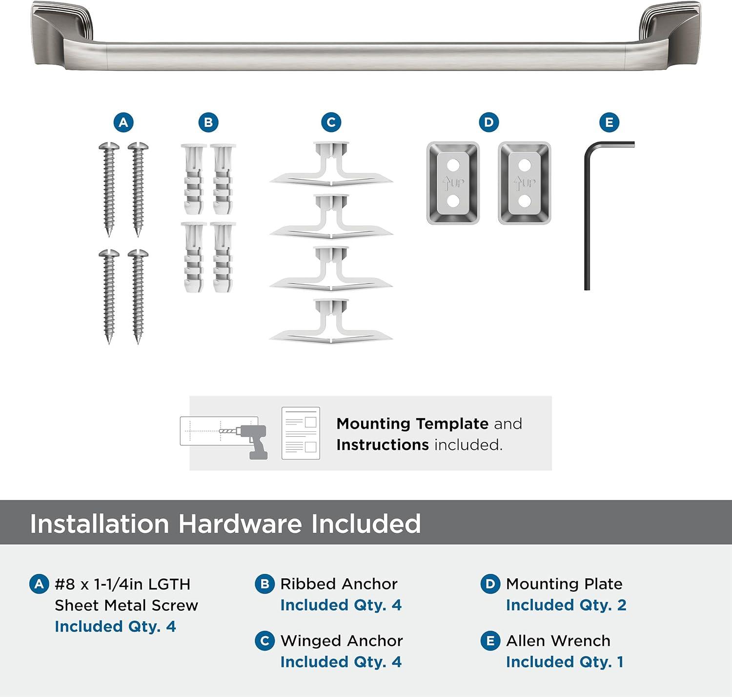 Amerock Revitalize Wall Mounted Towel Bar